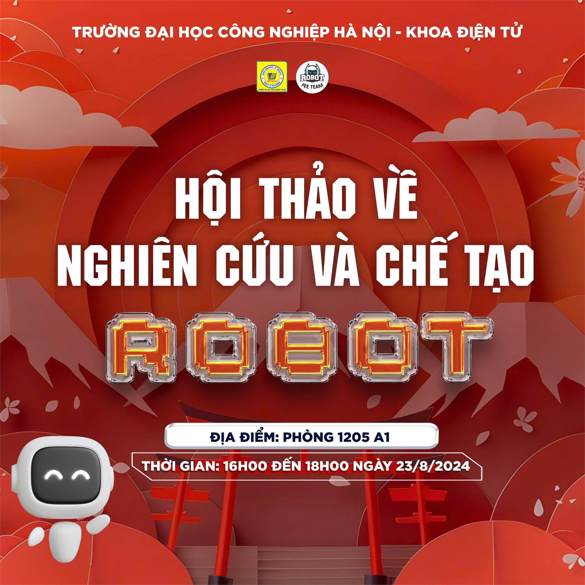 Kế hoạch tổ chức hội thảo về nghiên cứu, chế tạo robot