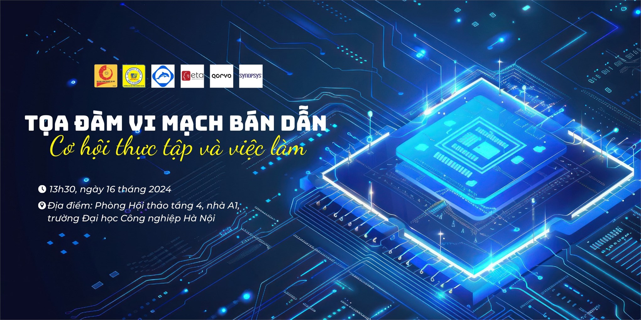 Tọa đàm Vi mạch bán dẫn: `Cơ hội thực tập và việc làm`