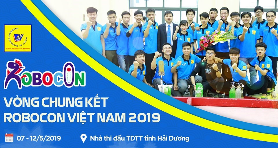 Đội tuyển Robot khoa Điện tử đã sẵn sàng cho vòng chung kết Robocon Việt Nam 2019
