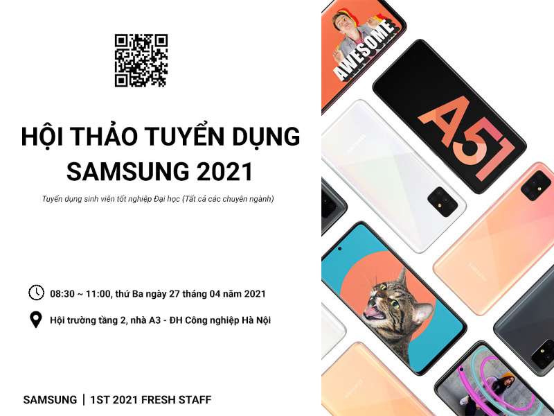 Hội thảo việc làm của Công ty TNHH Samsung Electronics Việt Nam