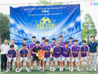 Chung kết và bế mạc giải bóng đá nam khoa Điện tử khóa 18 FEECUP 2024