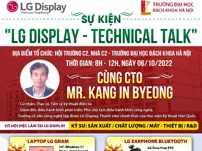 Hội thảo LG Display - Technical Talk