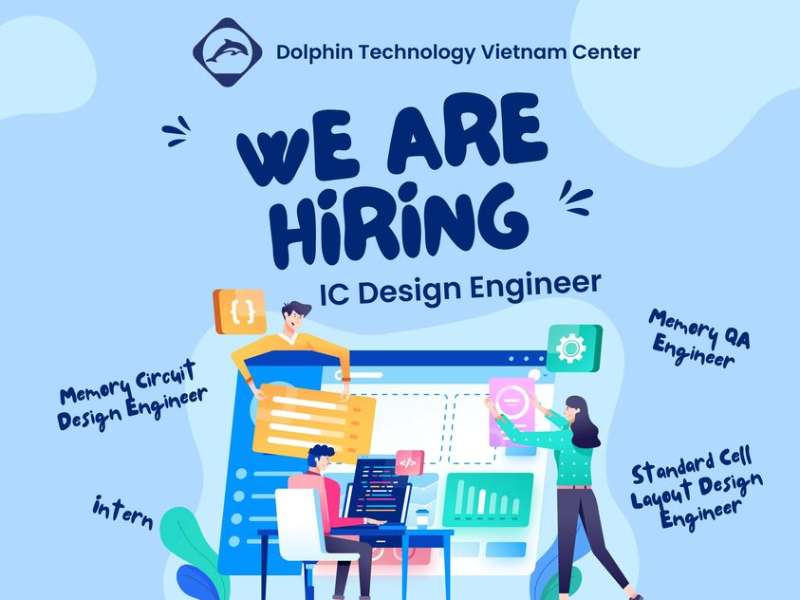 Công ty TNHH Dolphin Technology Vietnam Center Thông báo tuyển dụng tháng 7