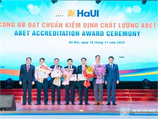 Khoa Điện tử đạt chứng nhận kiểm định Quốc gia và Quốc tế